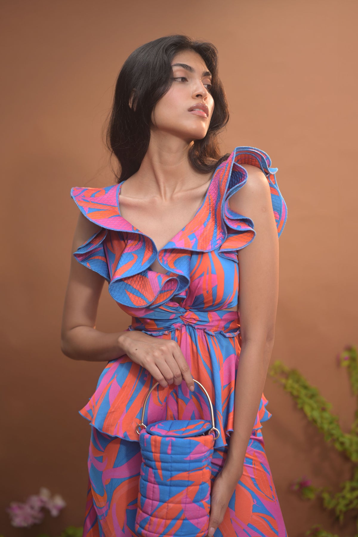 Leila Ruffled Blouse