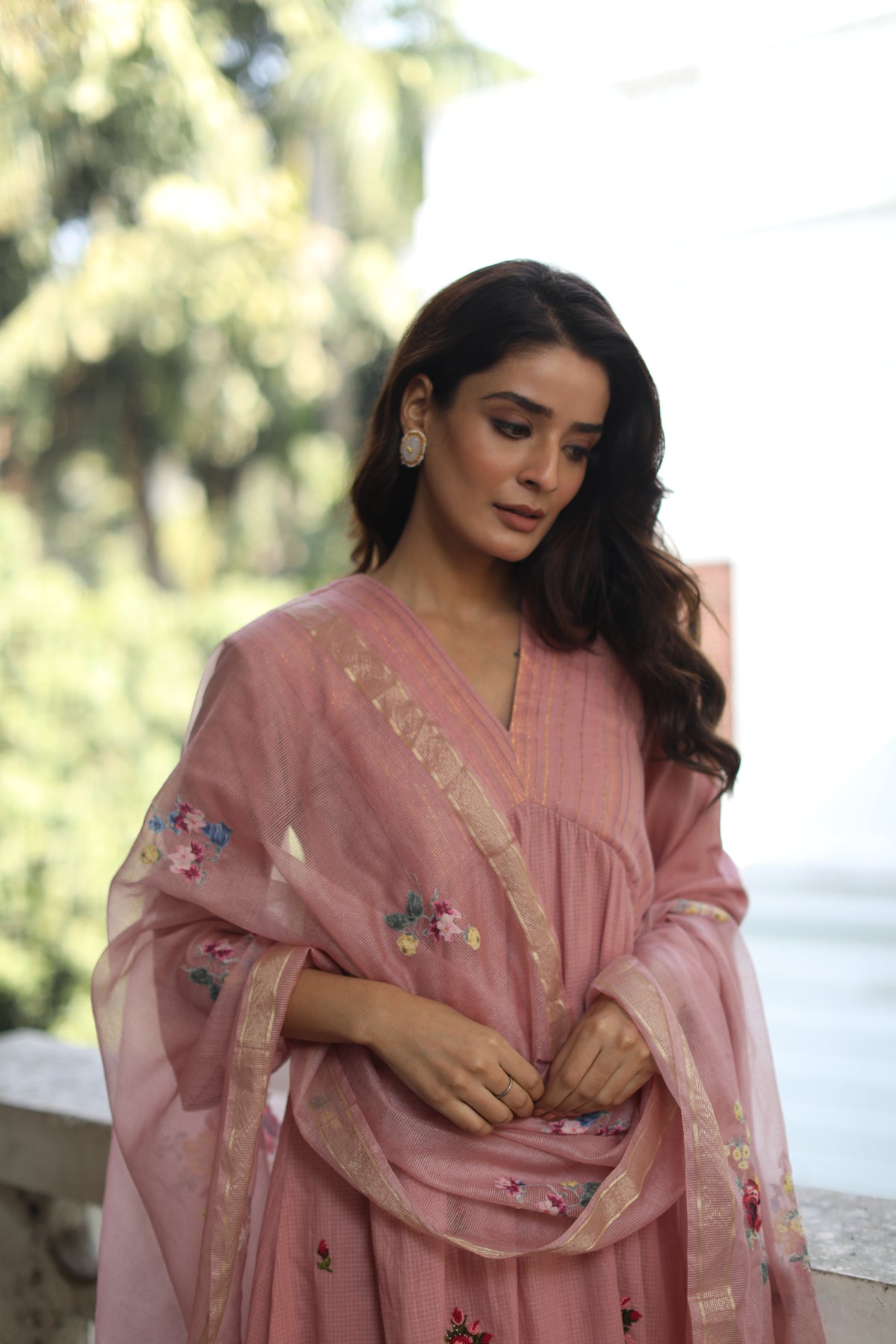 Sindh Pink Kurta Set