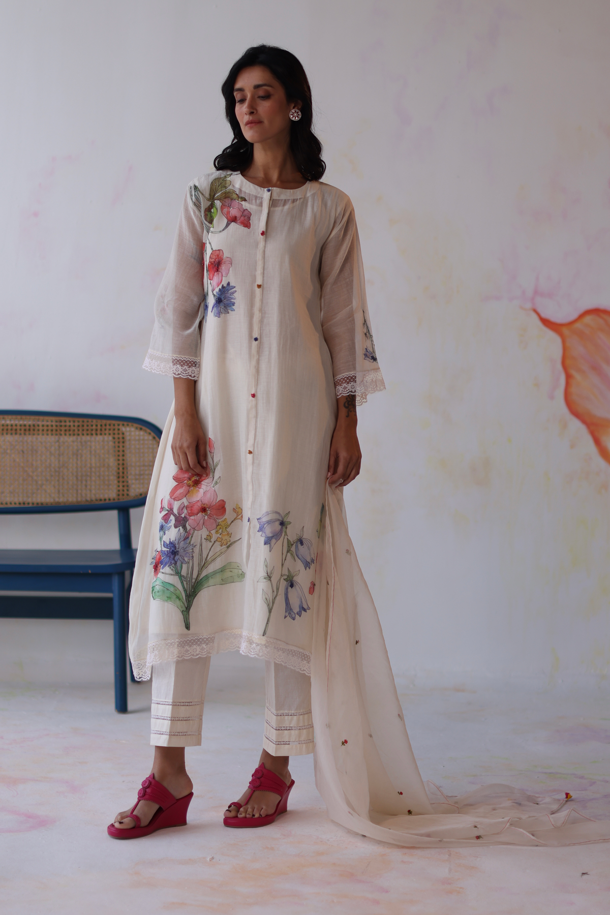 Amaltas Ivory Kurta Set