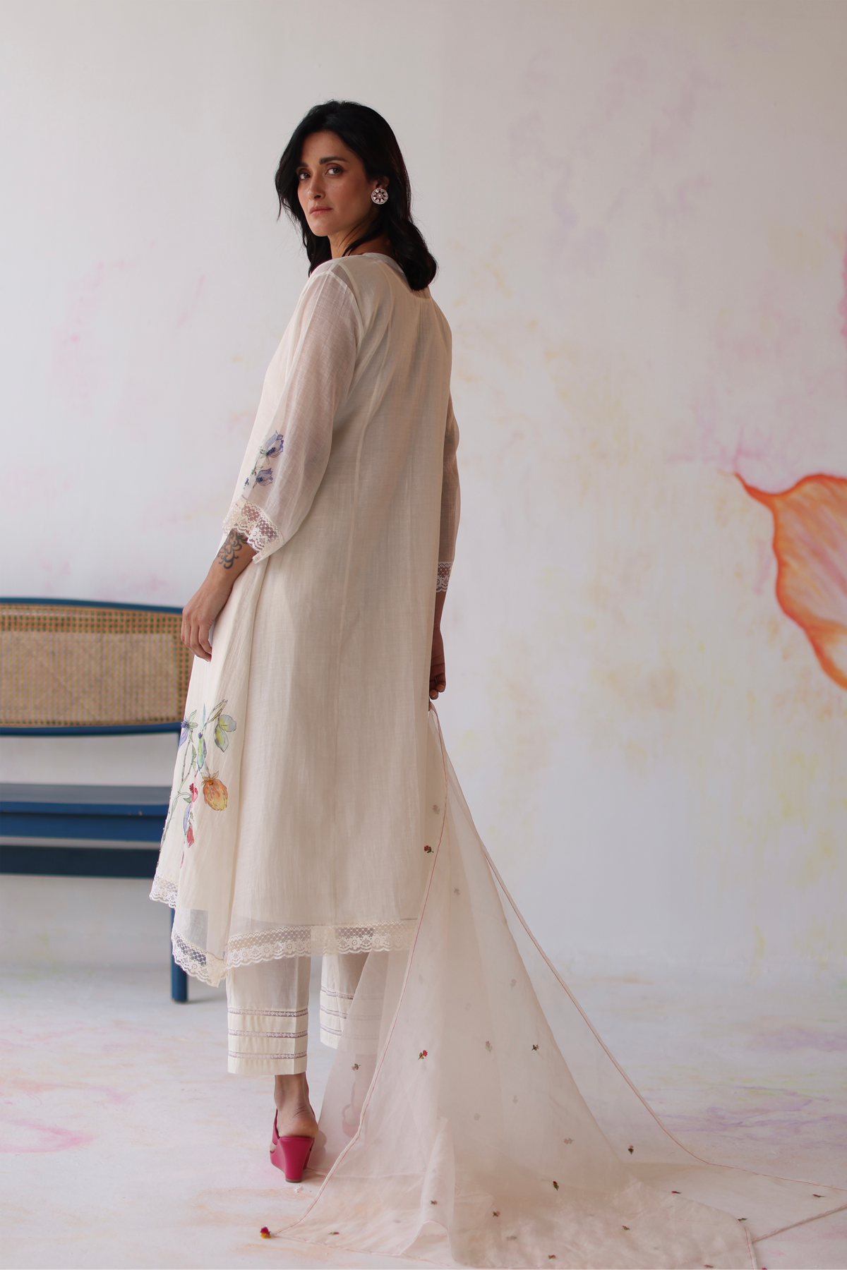 Amaltas Ivory Kurta Set