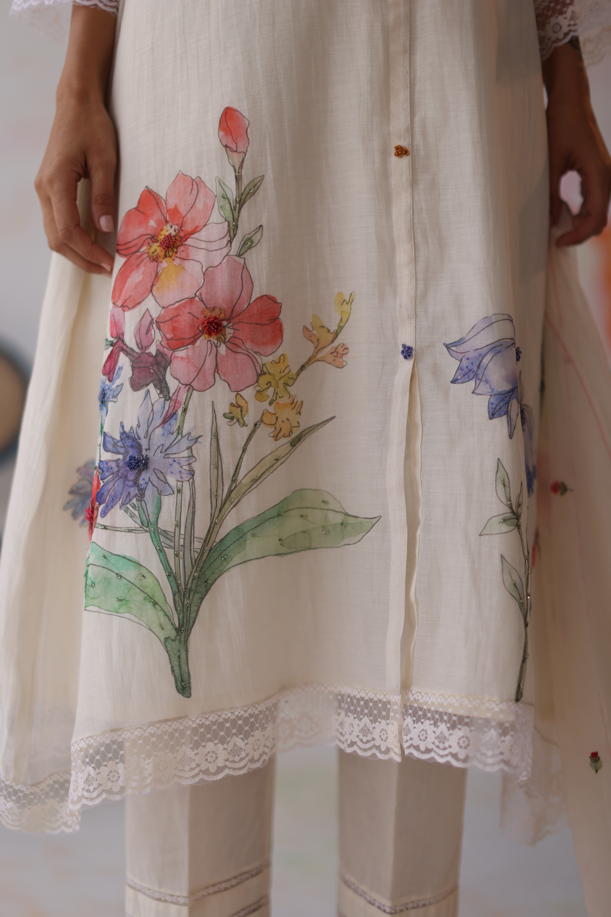 Amaltas Ivory Kurta Set