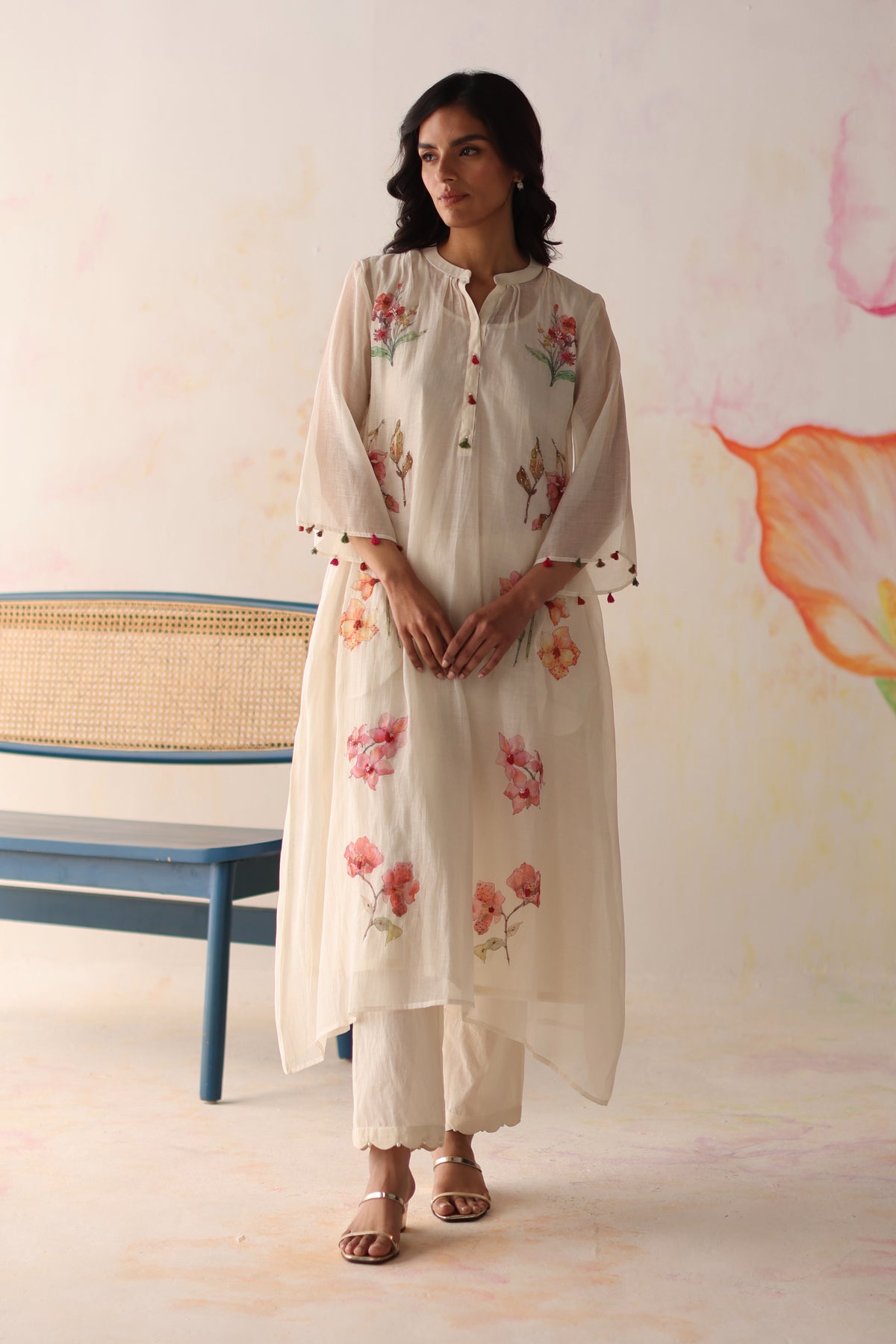 Pista Ivory Kurta Set