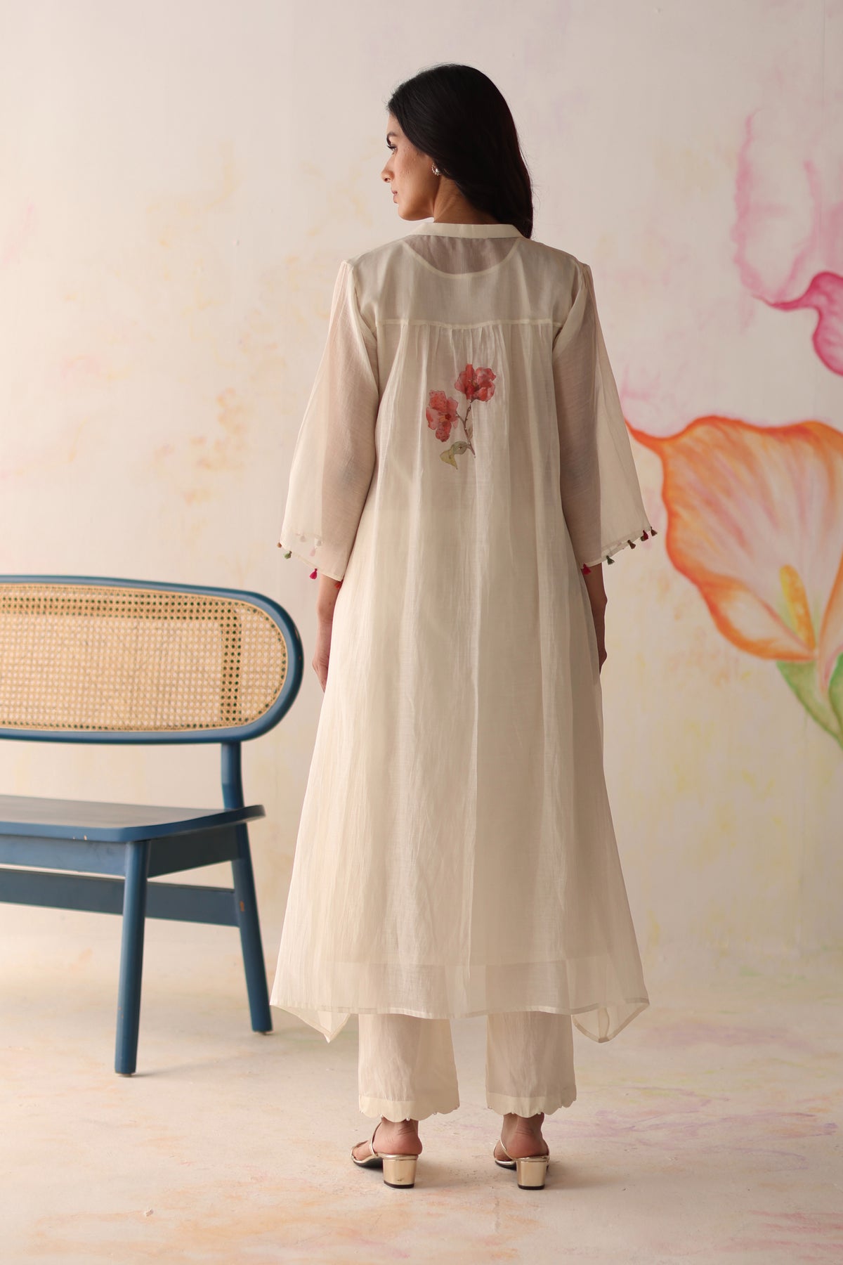 Pista Ivory Kurta Set