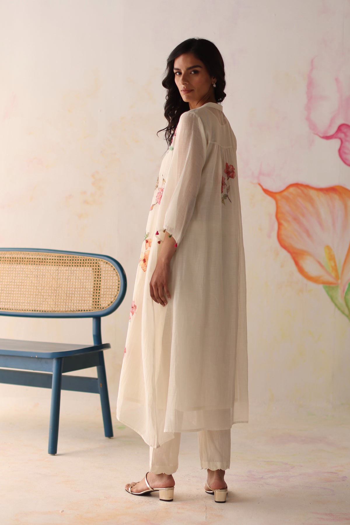 Pista Ivory Kurta Set