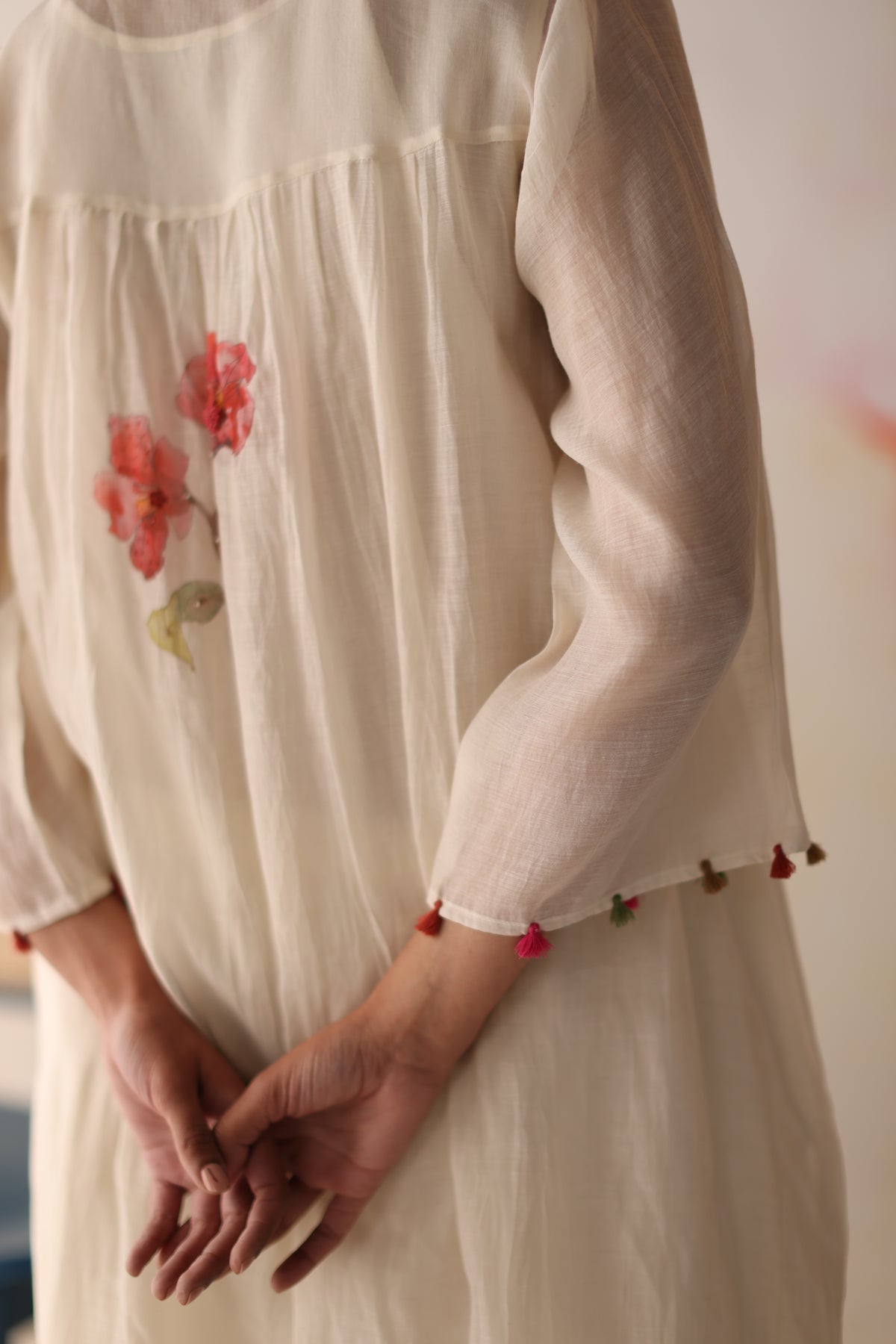 Pista Ivory Kurta Set