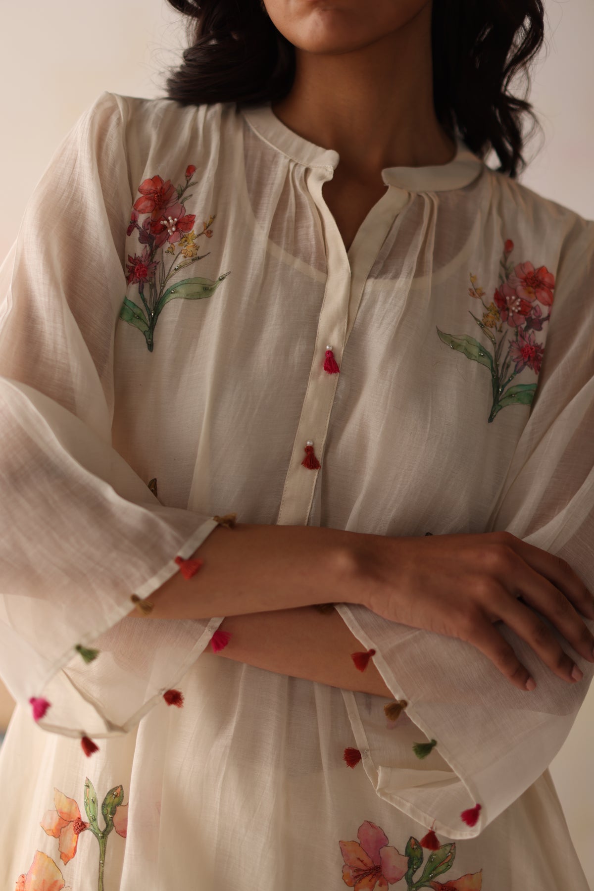 Pista Ivory Kurta Set