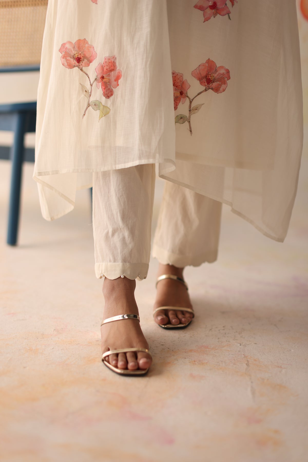 Pista Ivory Kurta Set