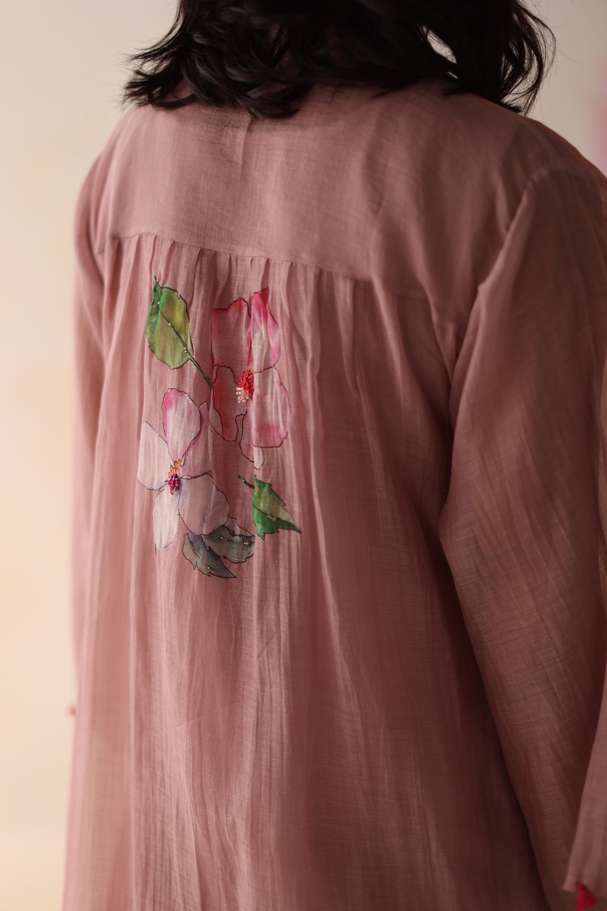 Kesar Pink Kurta Set