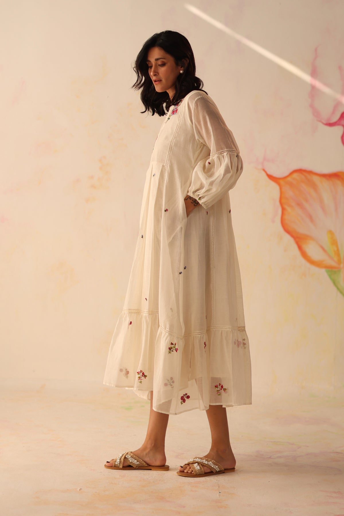 Chinaar Ivory Dress