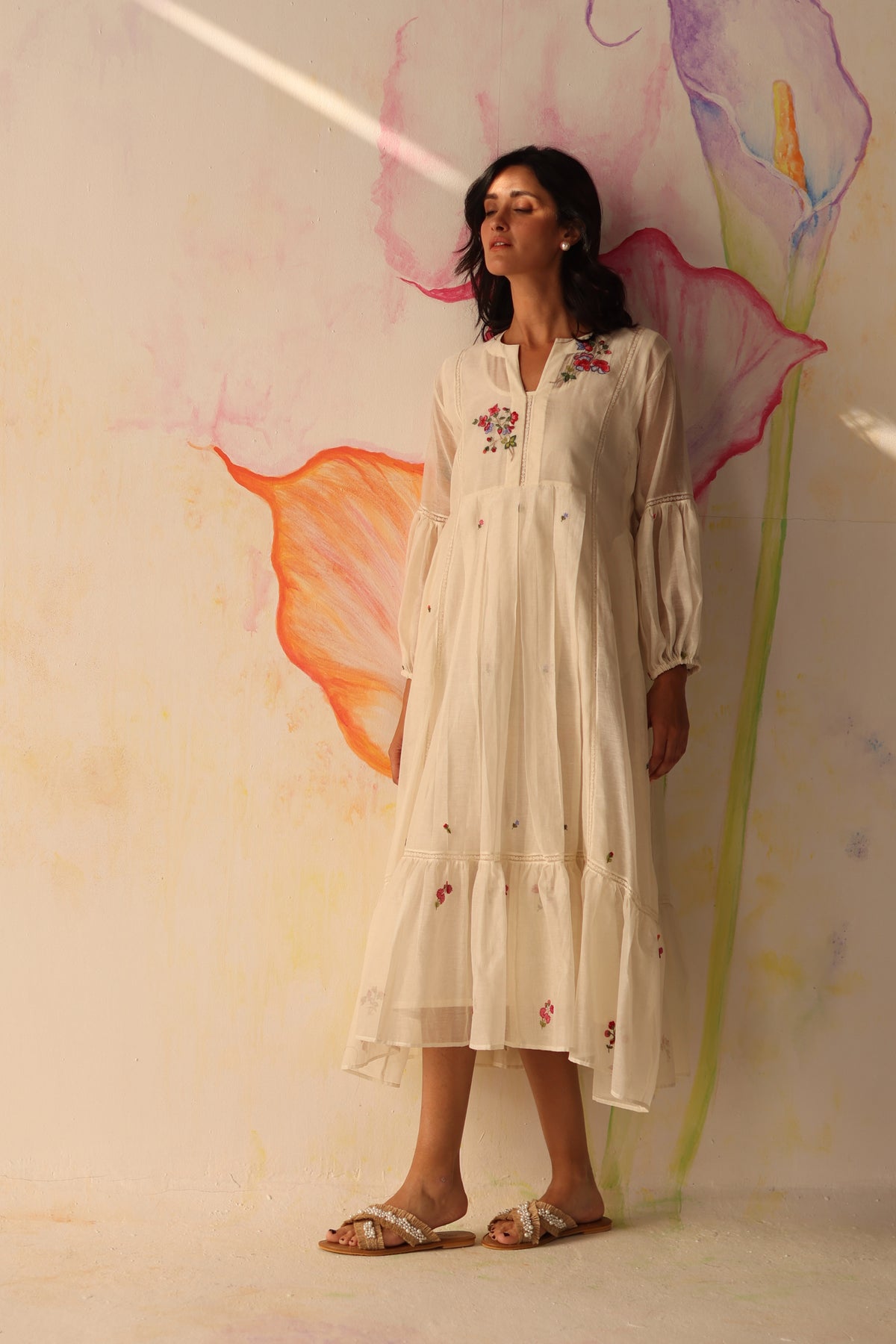 Chinaar Ivory Dress