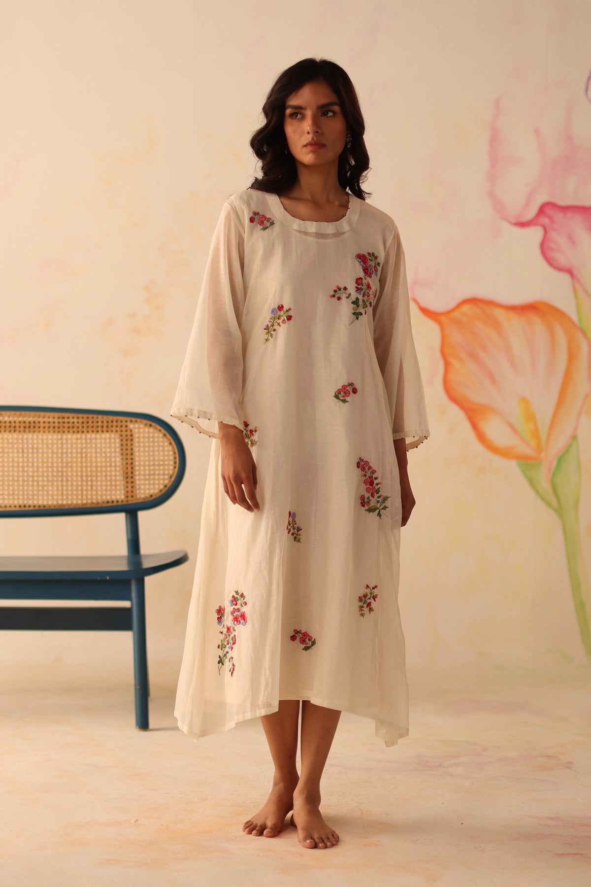 Fariha Ivory Dress