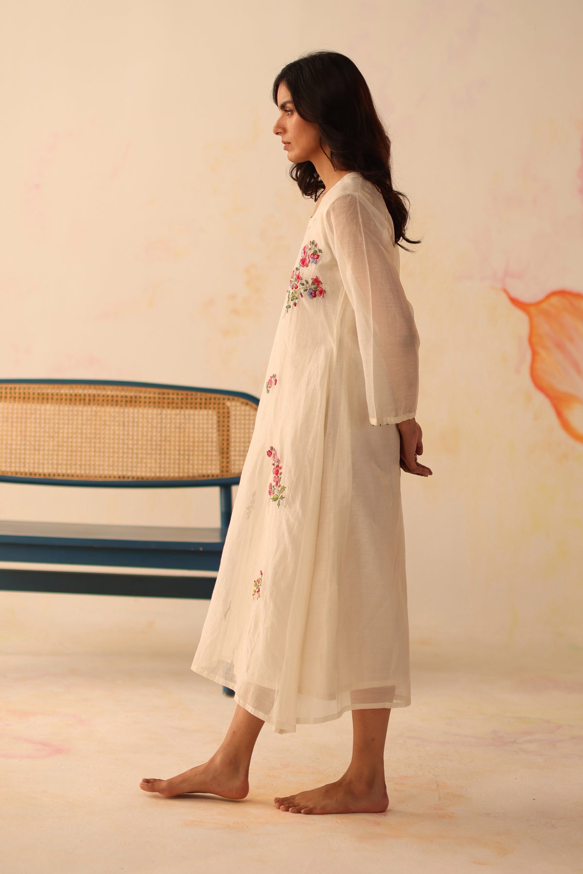 Fariha Ivory Dress