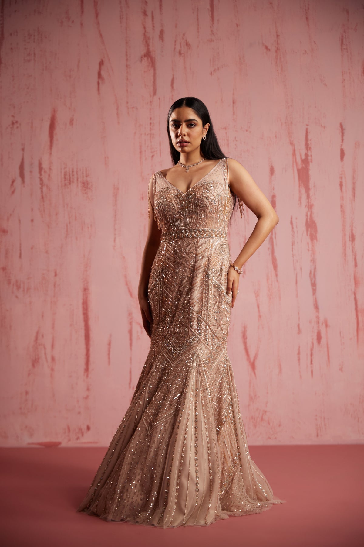 Bela Pink Gown