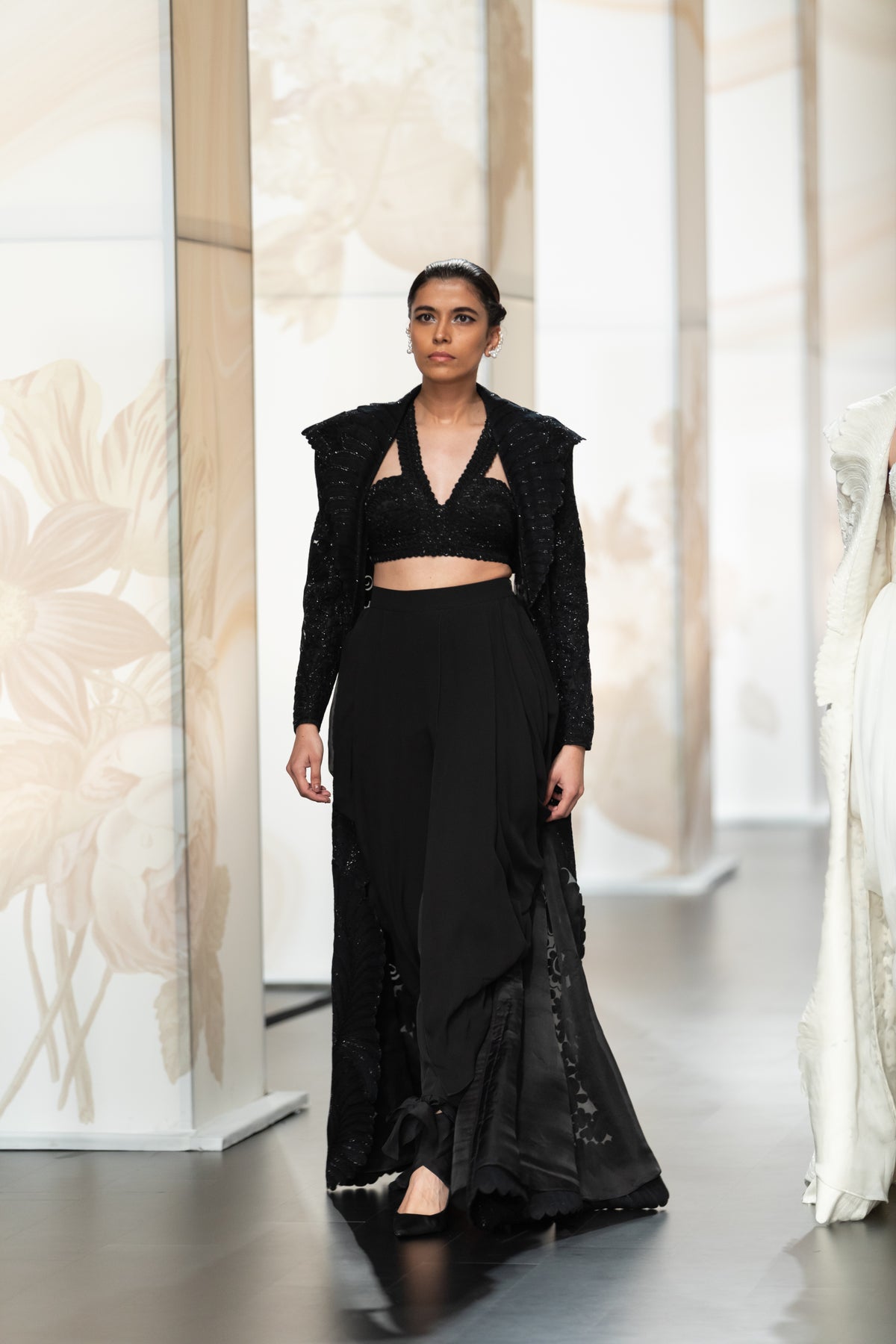 The queen of spades embellished noire jacket