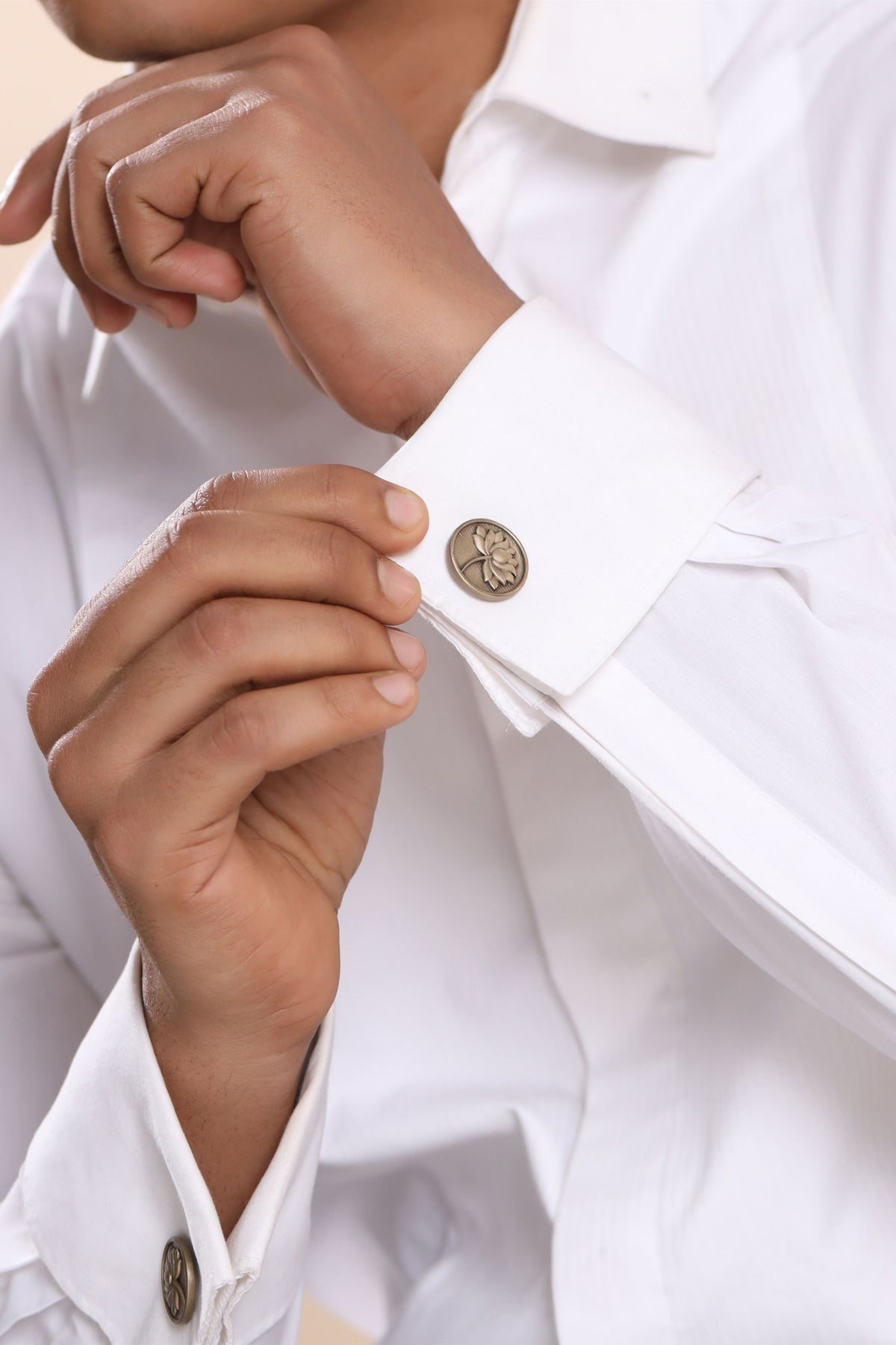 Divine Lotus Cufflinks