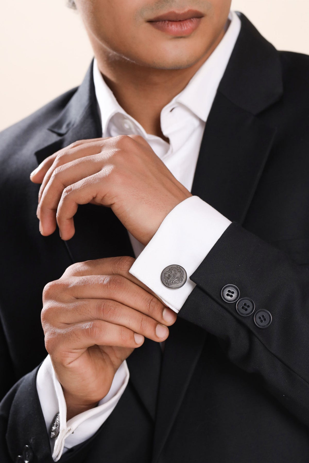 Lion&#39;s Mane Cufflinks