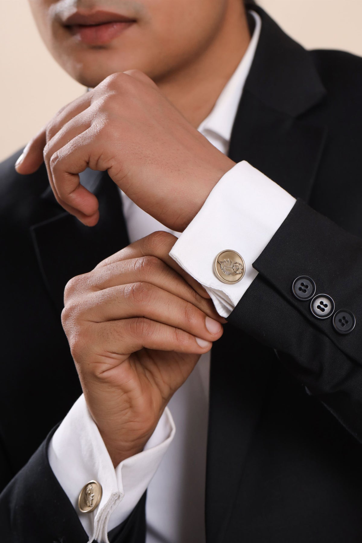 Peacock Grace Cufflinks