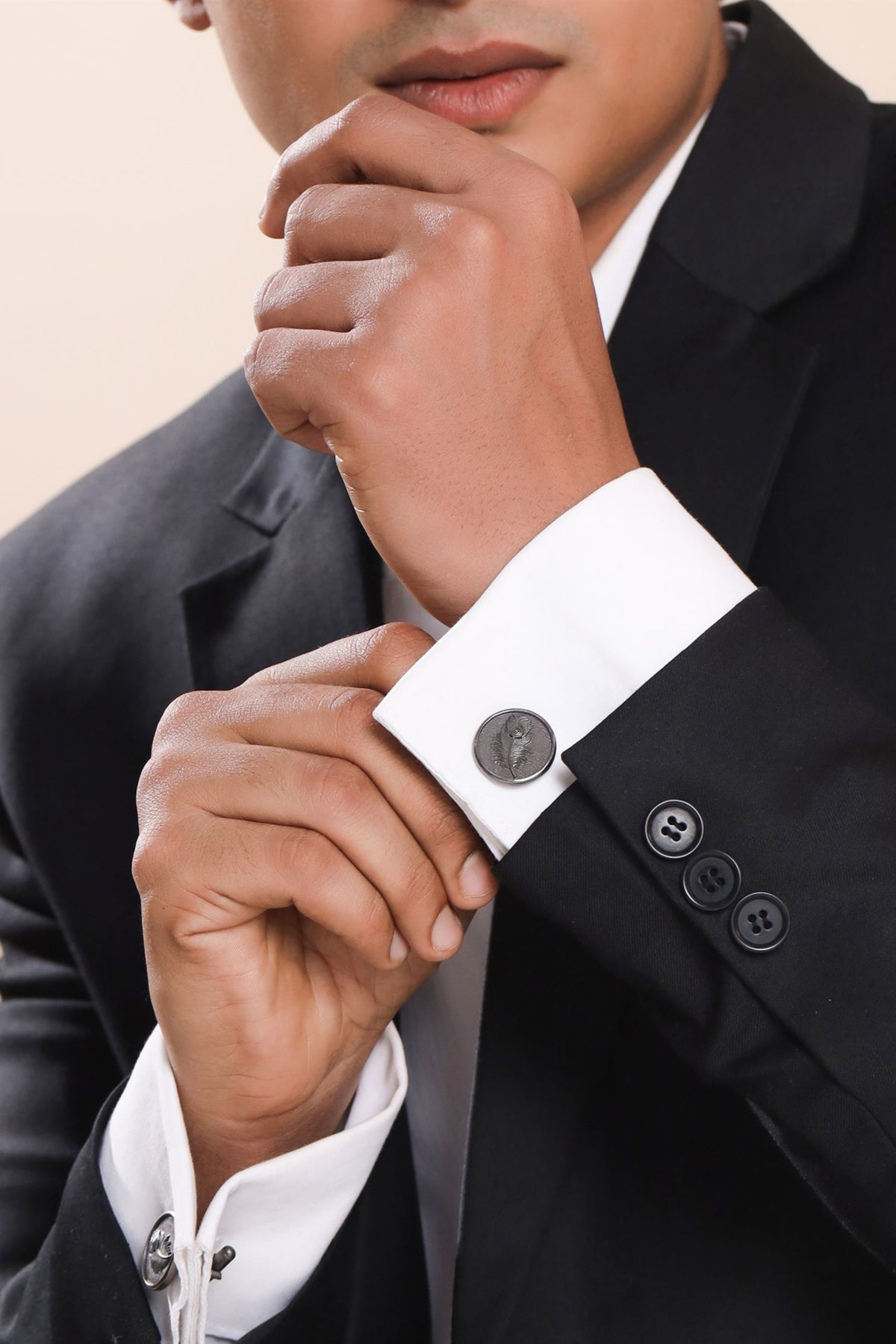 Peacock Grace Cufflinks