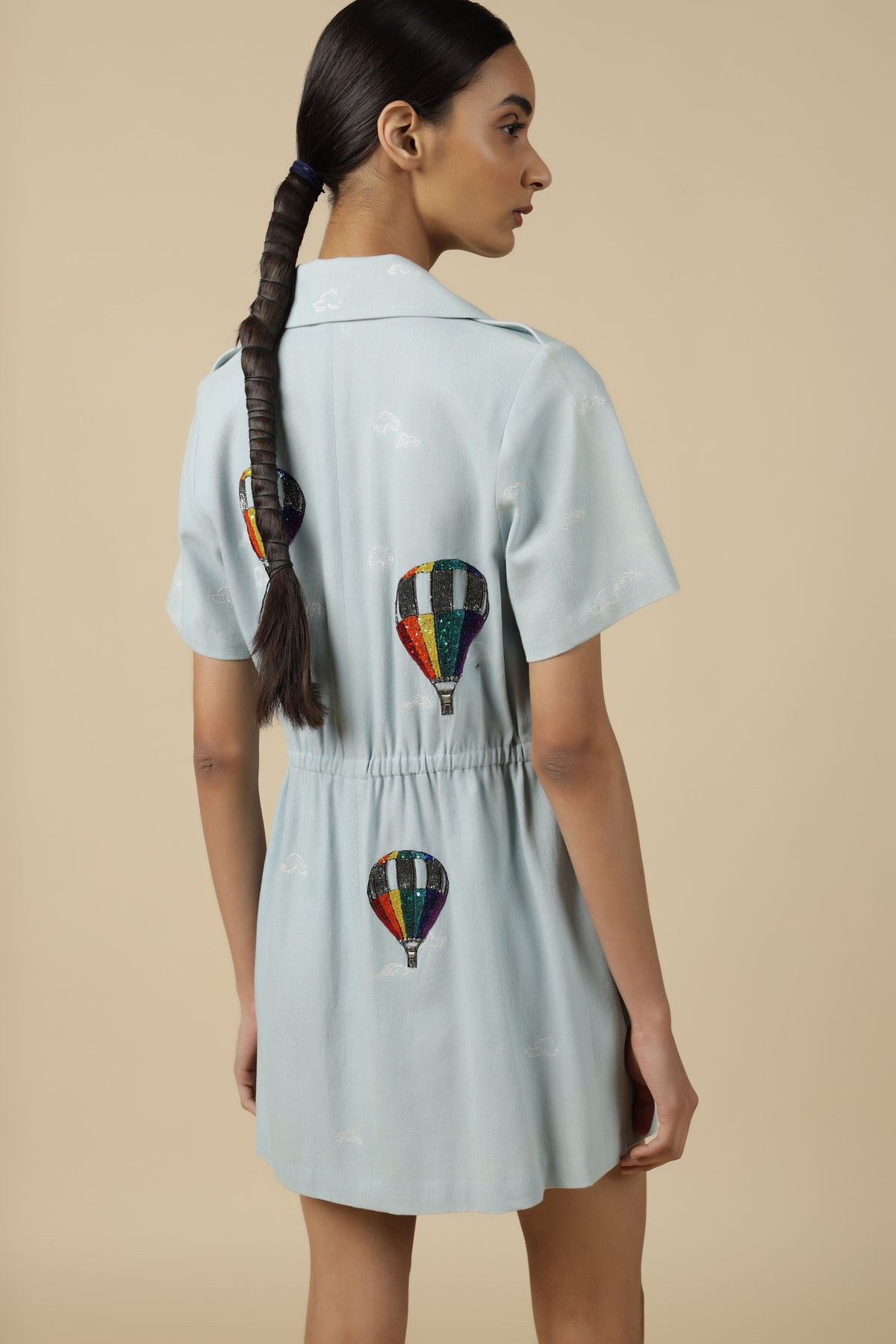 Air Balloons Summer Coat Dress