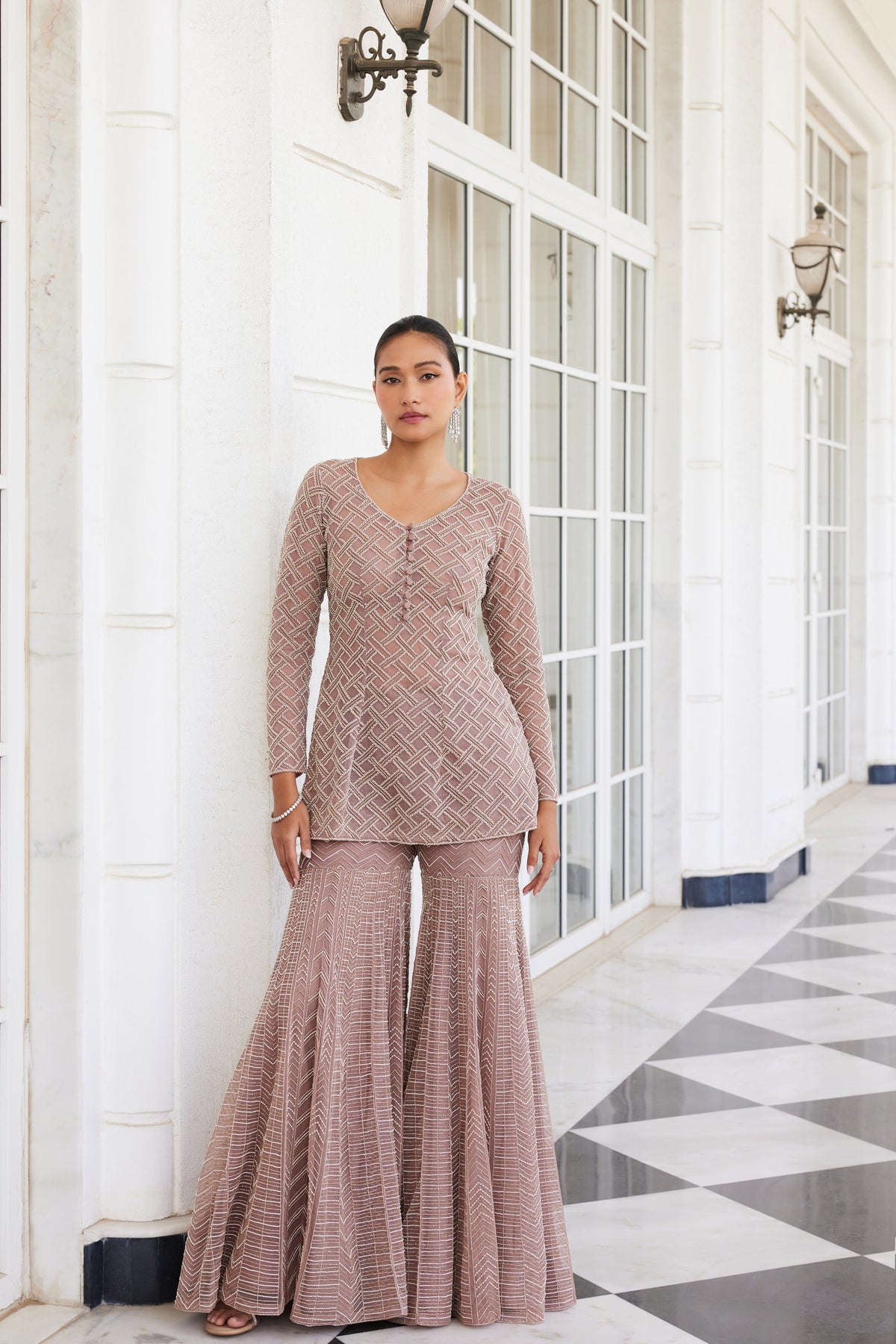 Shamsia Sharara Set