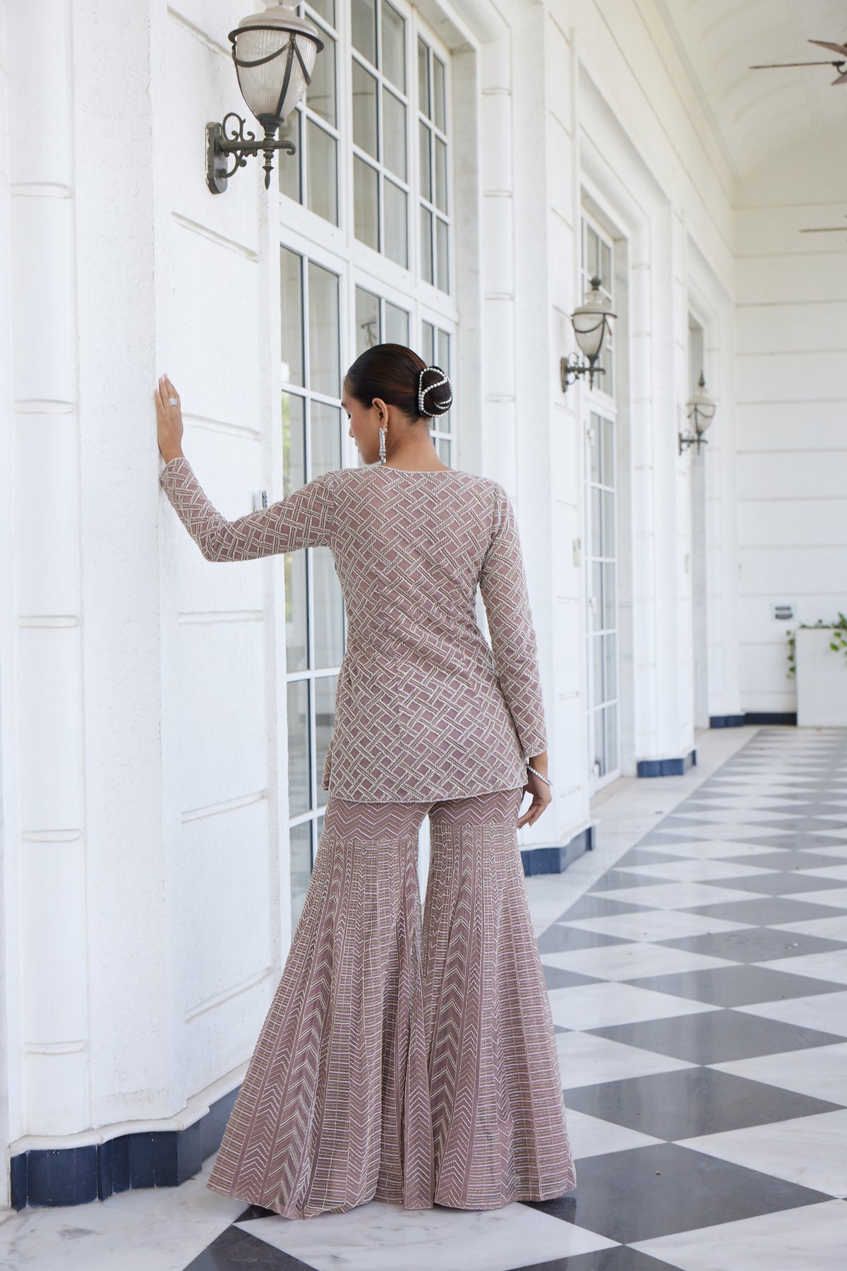 Shamsia Sharara Set