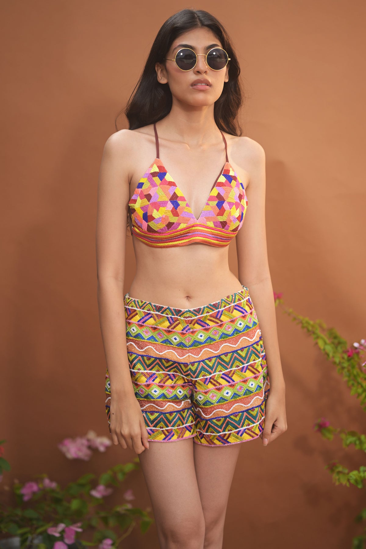 Marrakesh Embriodered Gypsy Shorts