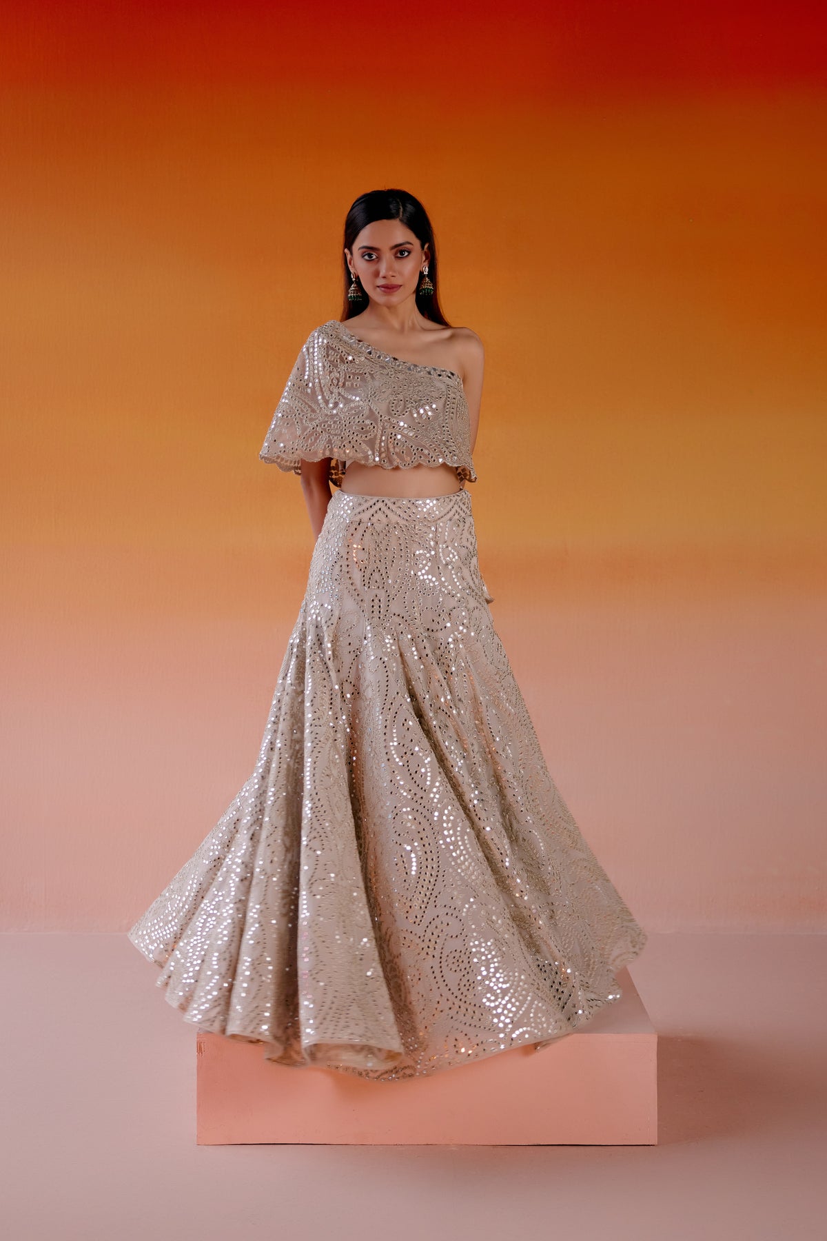 Conical Kalidar Lehenga Set