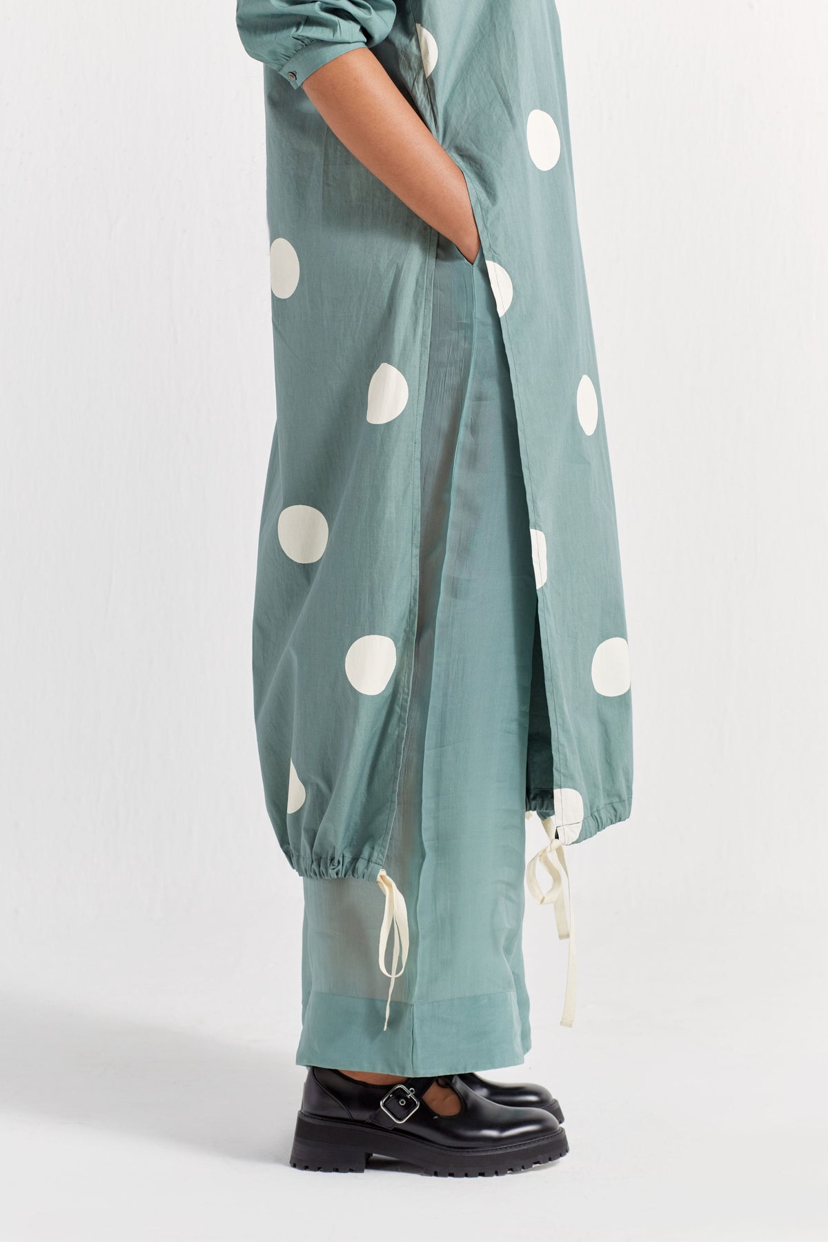 Drawstring Hem Tunic