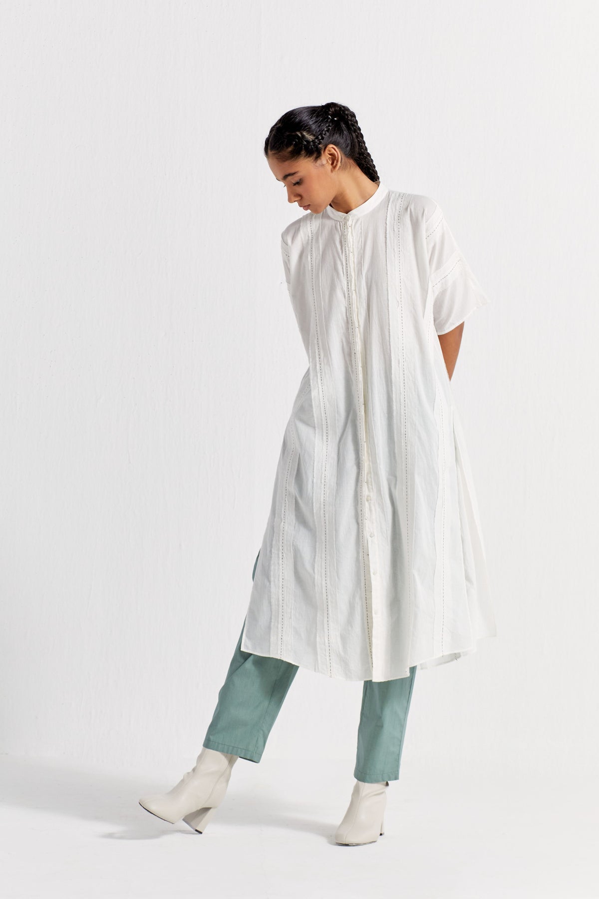 Frayed Edges Tunic Co-ord