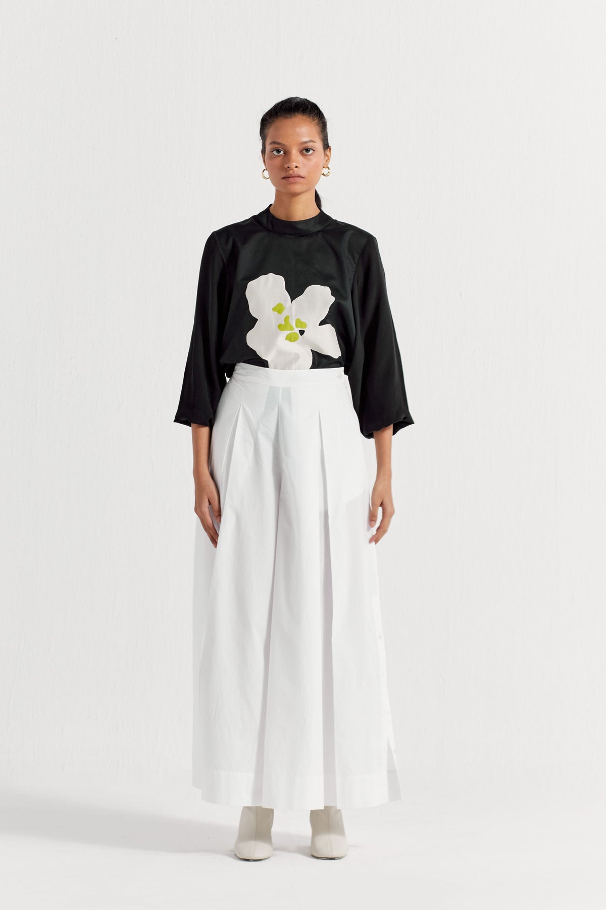 Floral Applique Top