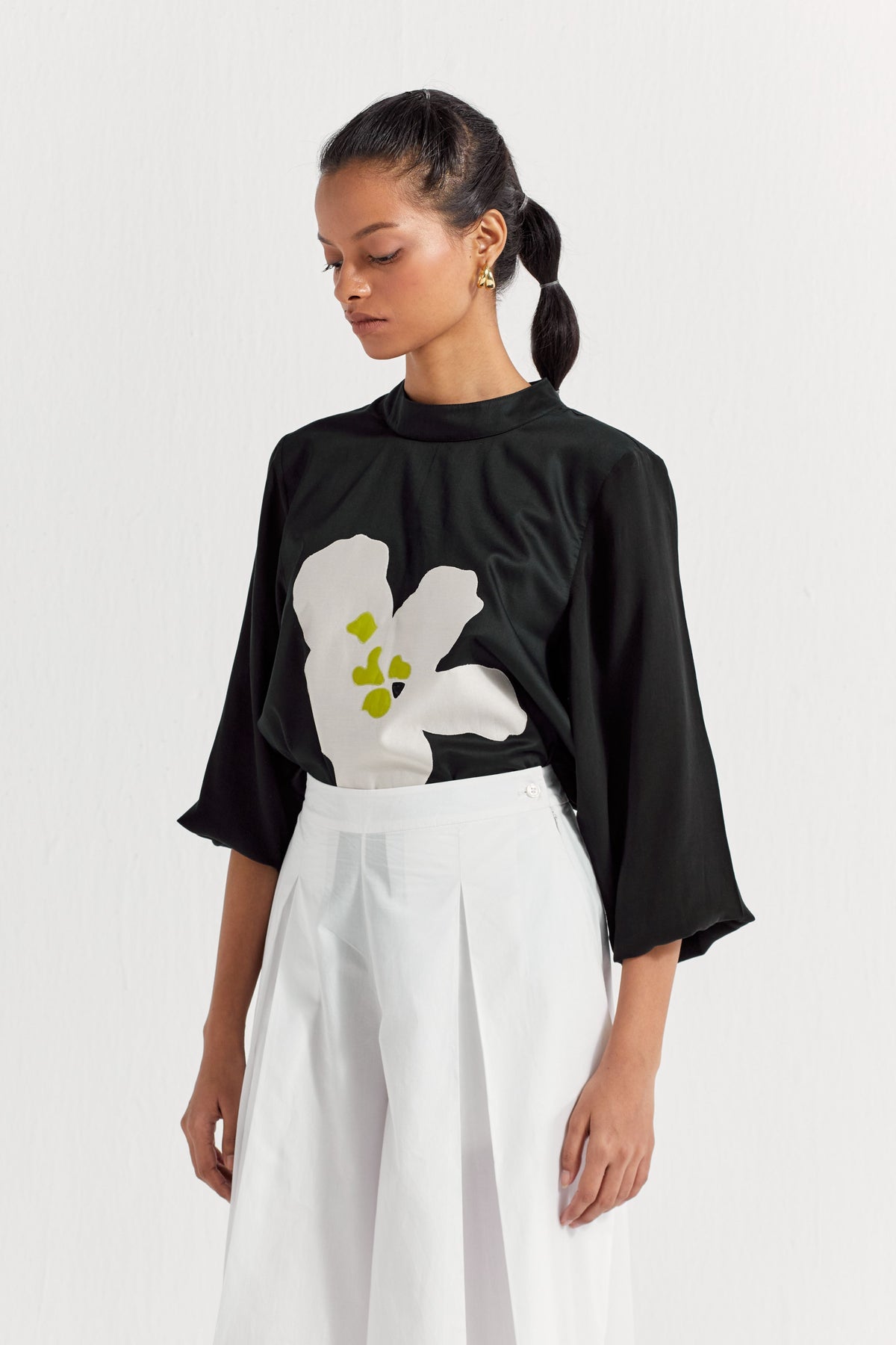 Floral Applique Top