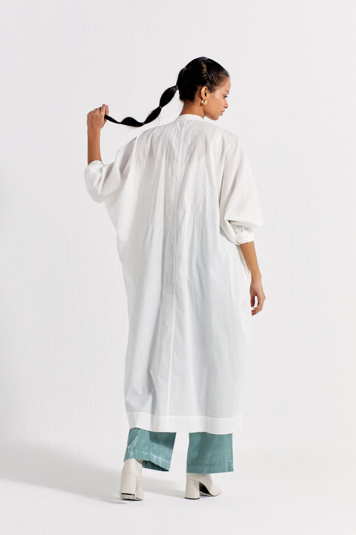 Pintuck Kaftan Co-ord