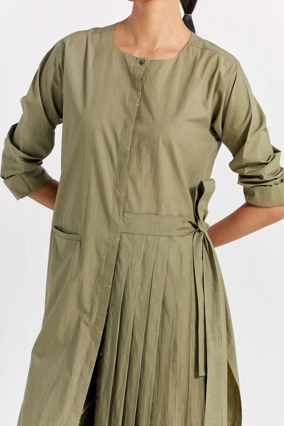 Front Pleat Jacket