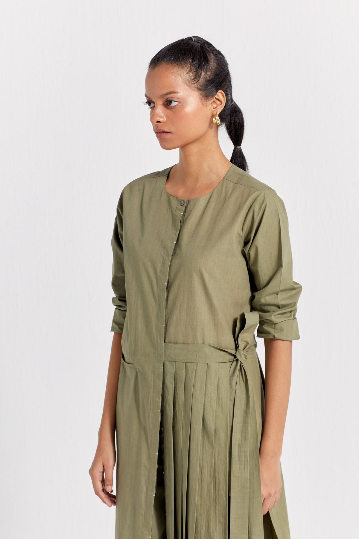 Front Pleat Jacket