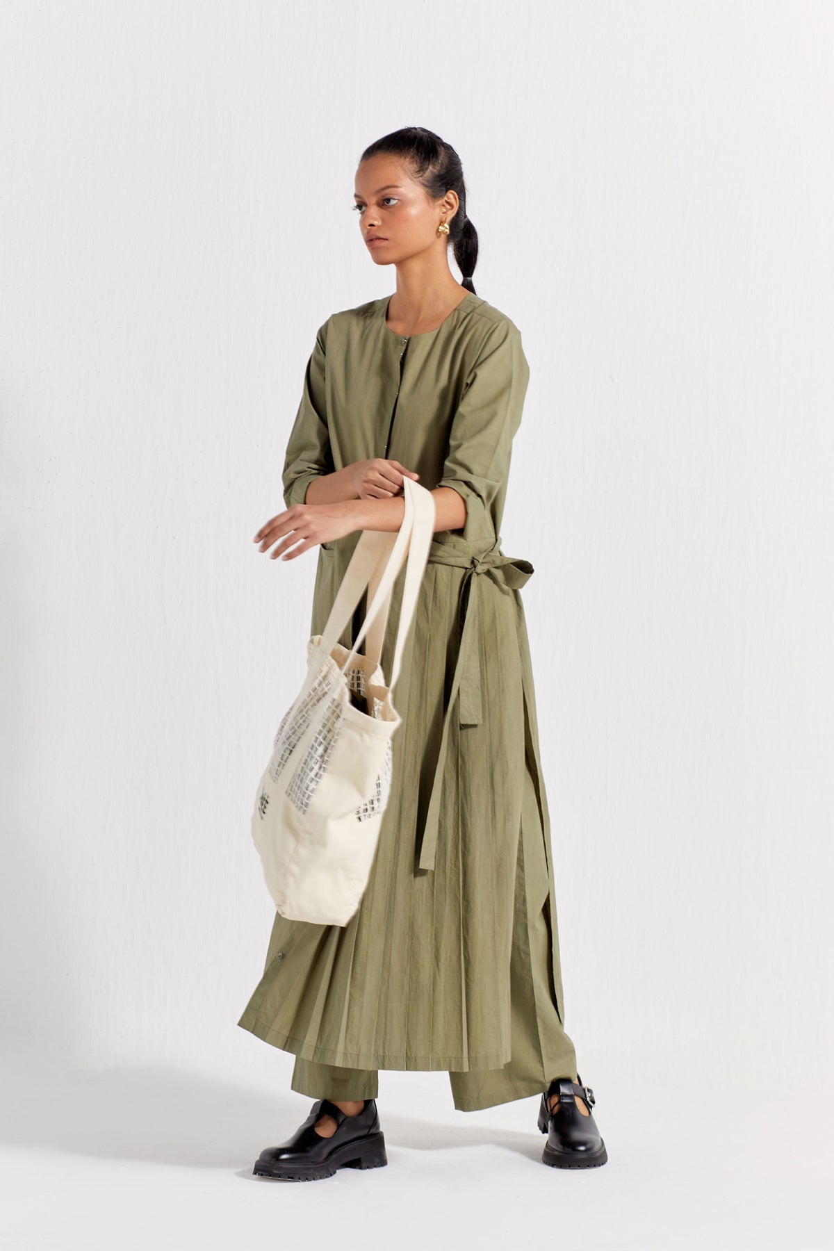 Front Pleat Jacket Co-ord