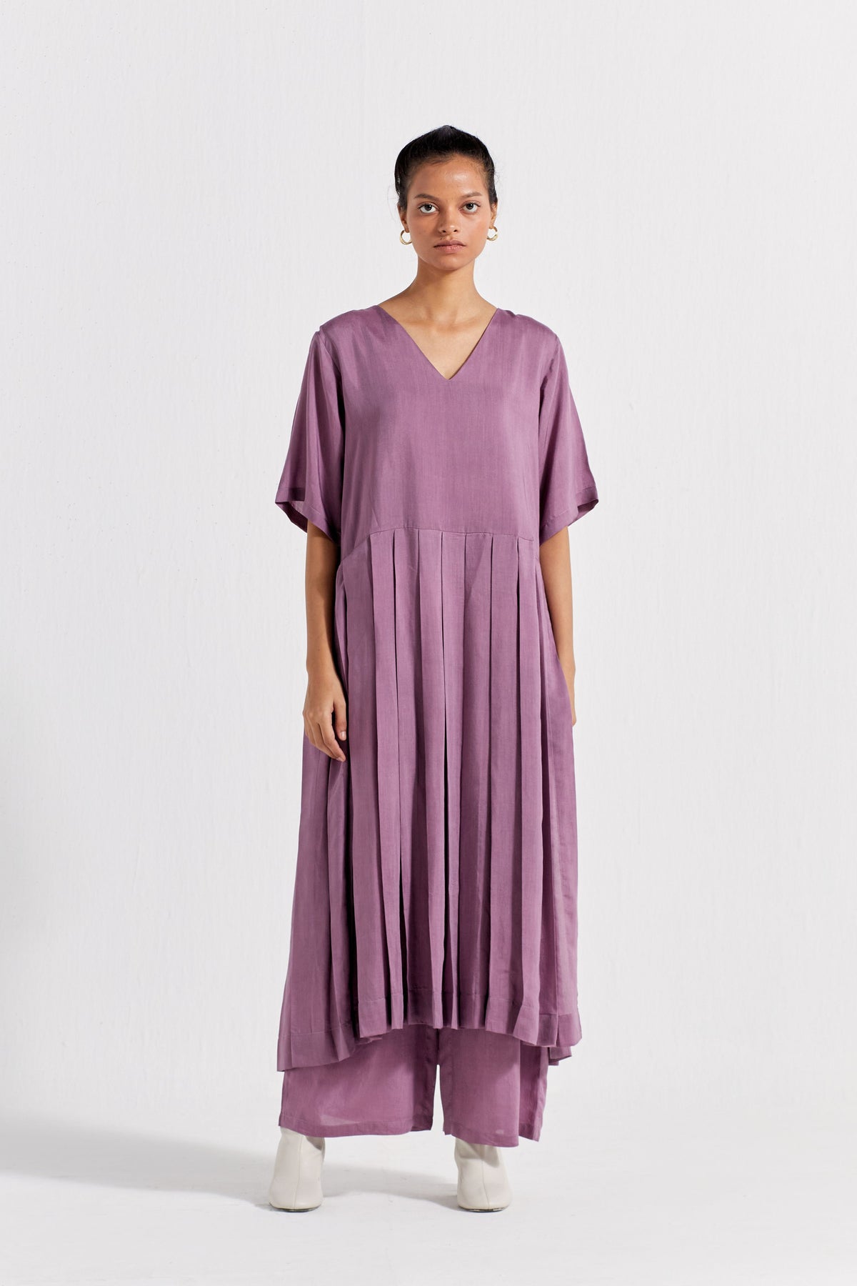 Waist Pleat Tunic