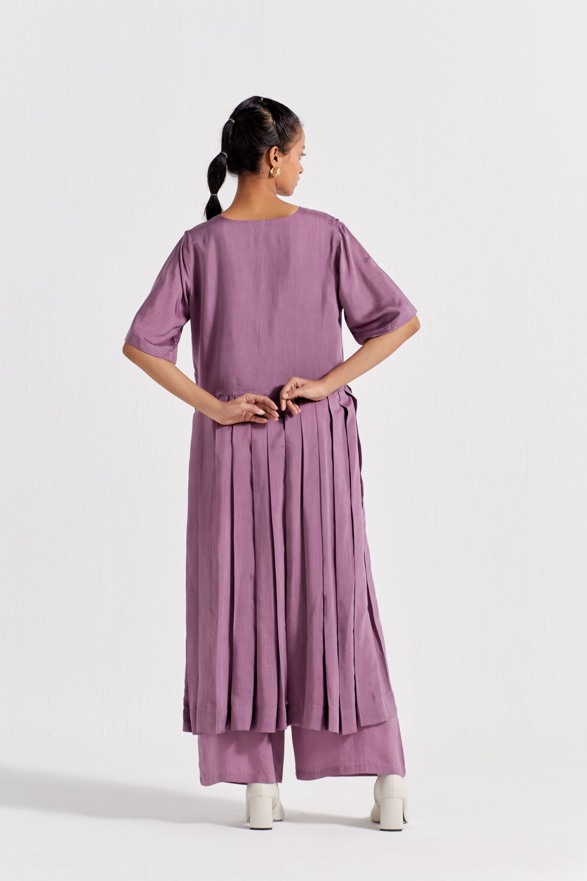 Waist Pleat Tunic