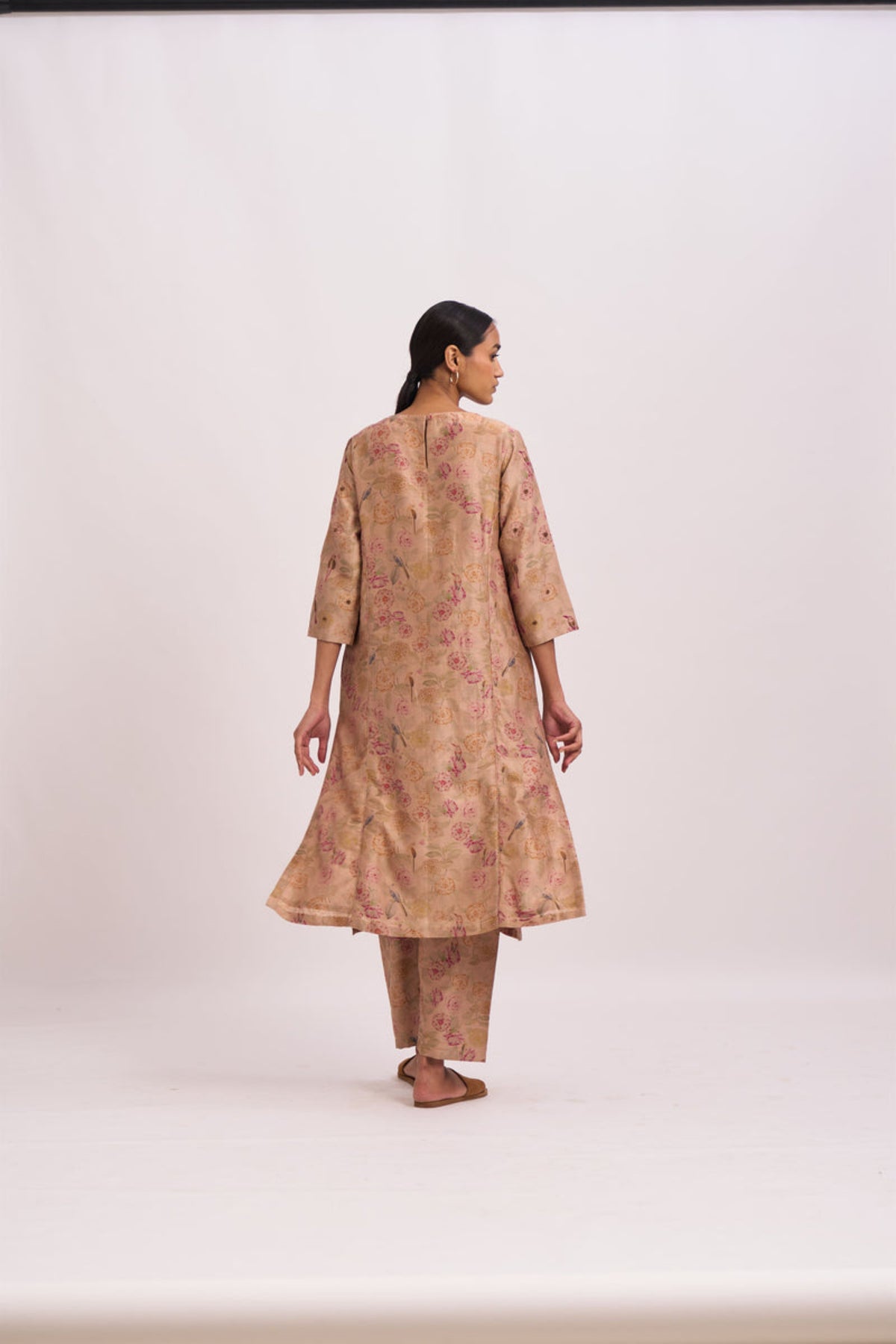 Beige kurta set