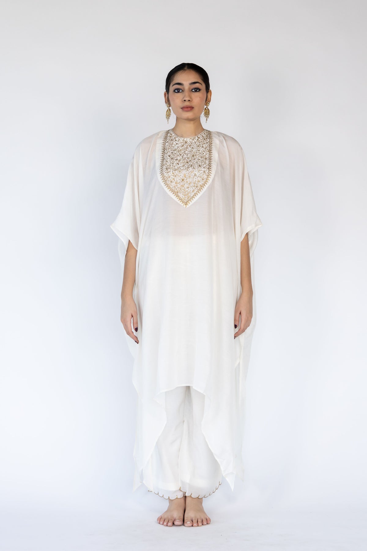 Ivory Lailaa Kaftan Set