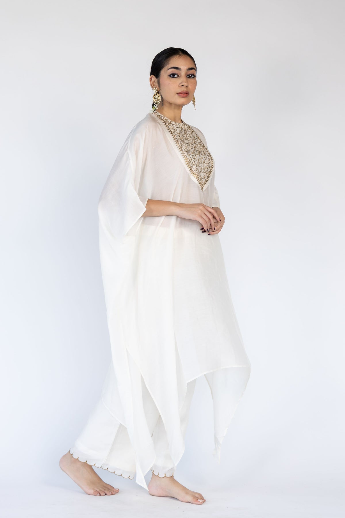 Ivory Lailaa Kaftan Set