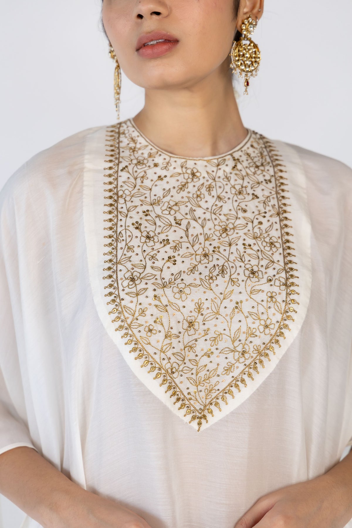 Ivory Lailaa Kaftan Set