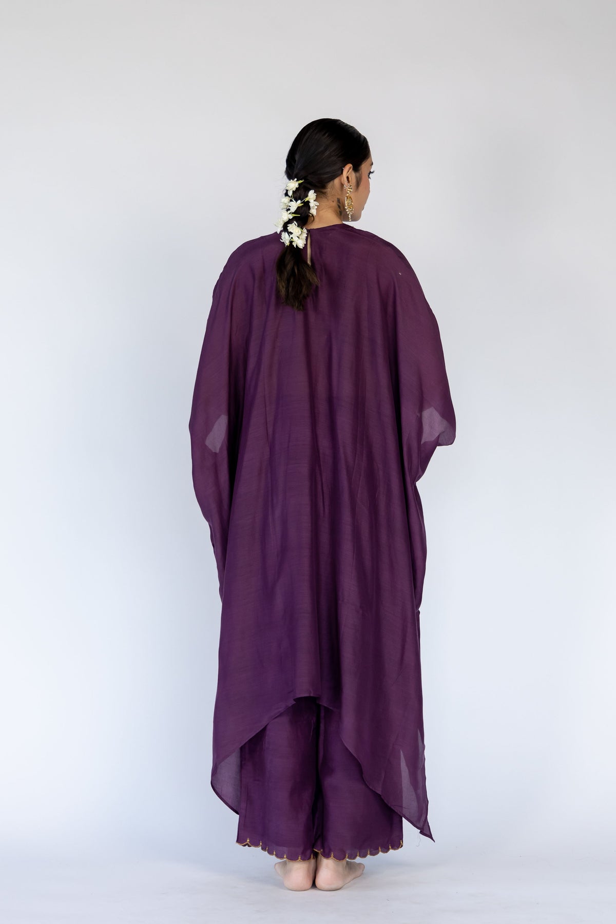 Aubergine Lailaa Kaftan Set