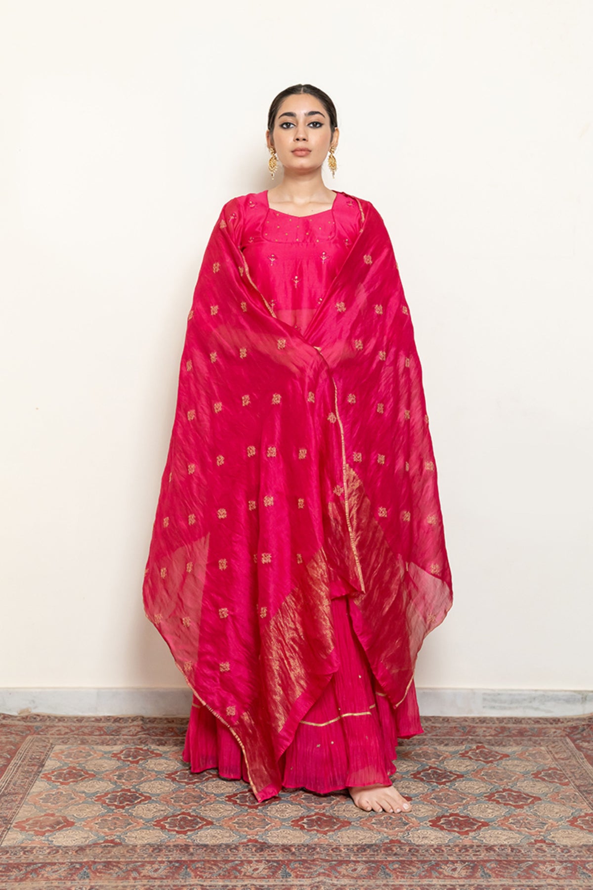 Heer Kanchadi Set With Dupatta