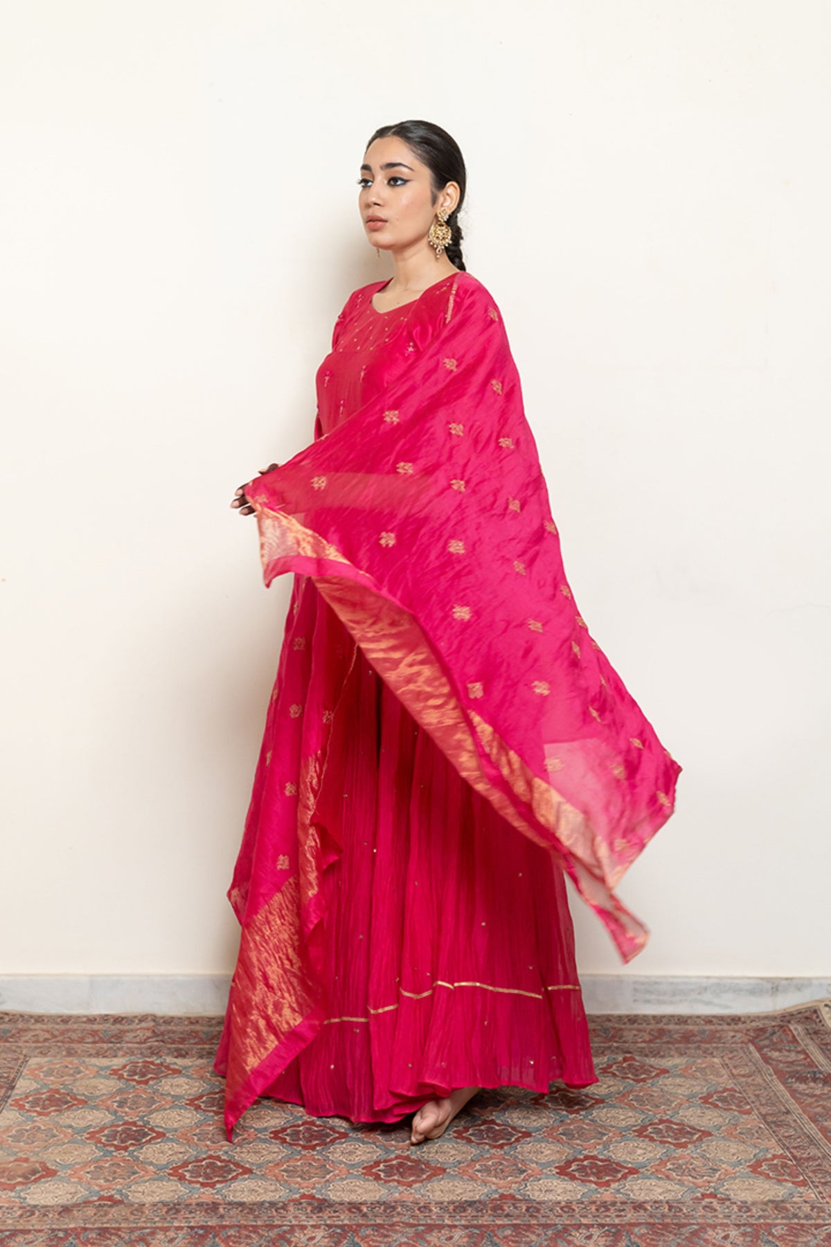 Heer Kanchadi Set With Dupatta