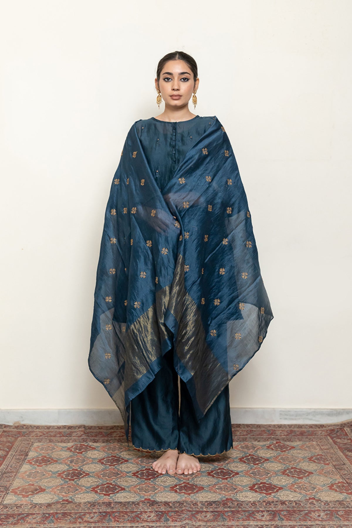 Roohi Kalidaar Kurta With Dupatta