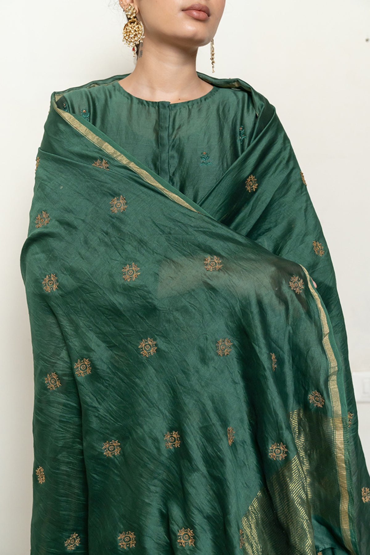 Emerald Green Hoor Odhani