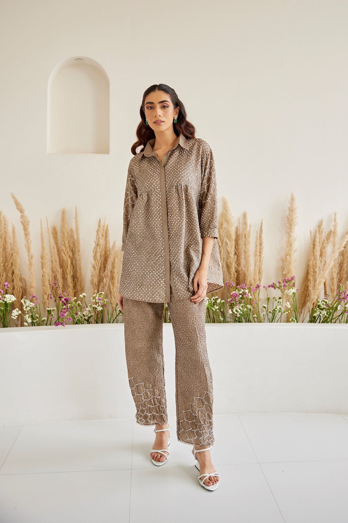 Artisanal Bandhani Palazzos