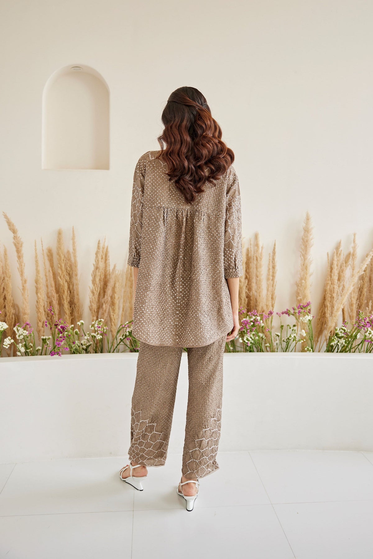 Artisanal Bandhani Palazzos