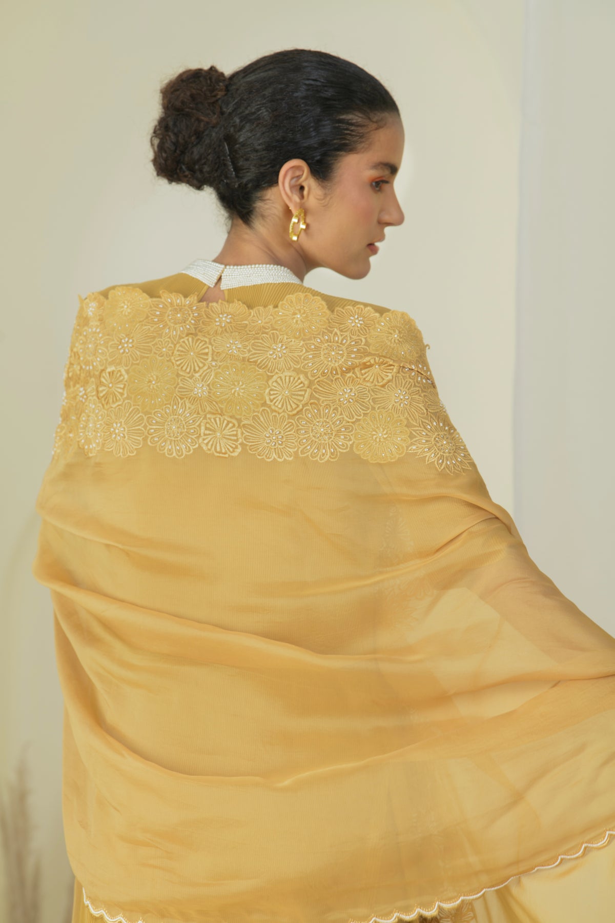 Summer Gold Kurta With Dupatta