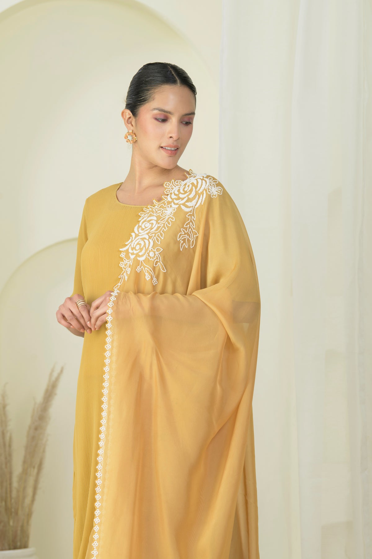Summer Gold Kurta Set